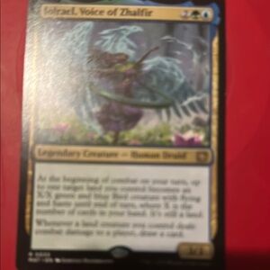 Magic Black and Gold Card Game